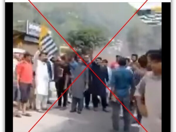 Old protest video from Pakistan’s Kashmir falsely linked to recent unrest