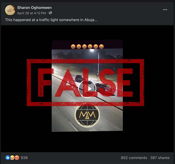 Old video shows attack on Botswana minister’s car, not a robbery in Nigeria