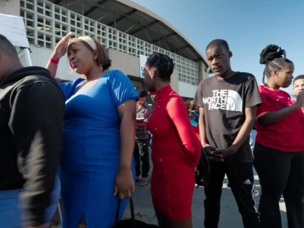 South Africa’s long job queues overshadow election