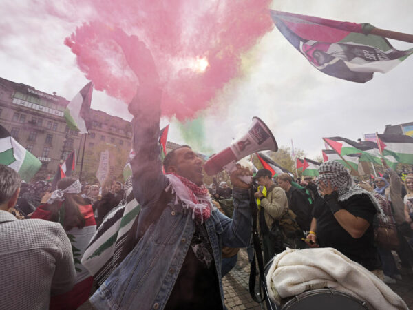 Thousands of pro-Palestinian protesters march in Malmo against Israel’s Eurovision participation