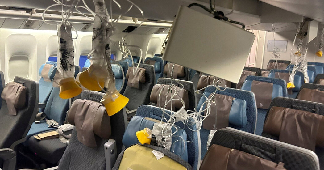 What Turbulence Did to Singapore Airlines Flight SQ321