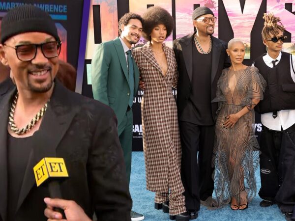 Will Smith on Having Jada Pinkett Smith and Their Kids’ Support During ‘Bad Boys’ Press Tour (Exclusive)