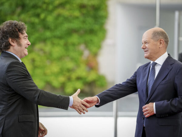Argentina’s Milei meets German officials in controversial lap around Europe