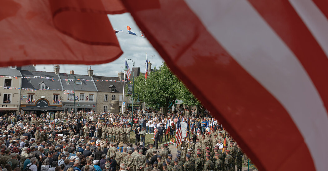 At D-Day Ceremonies, Thinking of One Veteran Who Wouldn’t Return