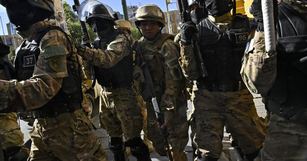 Bolivia’s Military Accused of ‘Coup Attempt’ Bolivia’s Military Accused of ‘Coup Attempt’