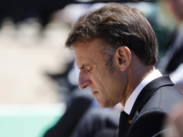 French President Macron urges moderate politicians to regroup to defeat far right in elections