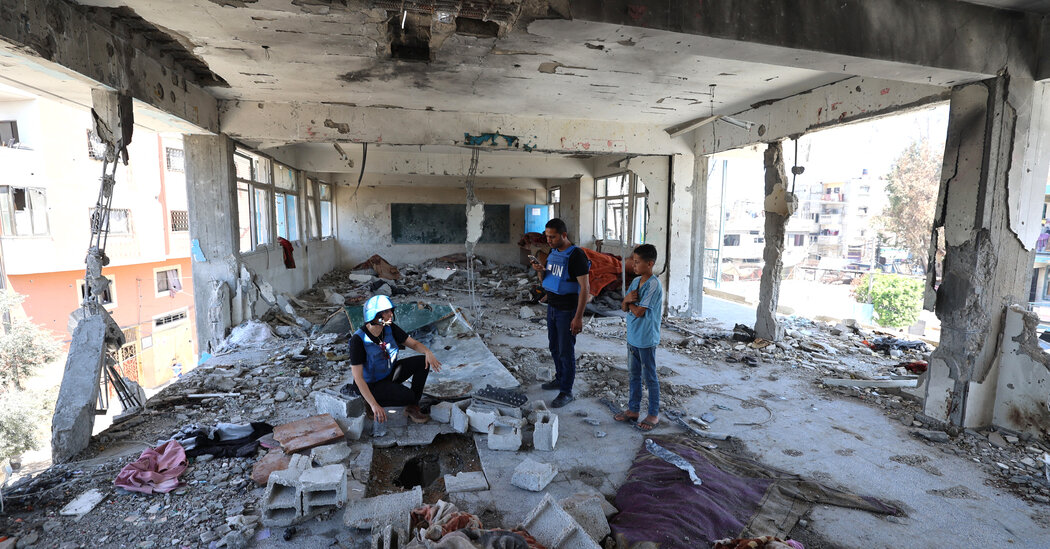 Israel-Hamas War in Gaza: Strike on U.N. School Live Updates Israel-Hamas War in Gaza: Strike on U.N. School Live Updates