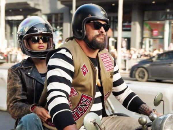 Jason Momoa and Daughter Lola Take Motorcycle Ride to ‘The Bikeriders’ Premiere