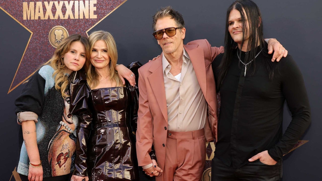 Kevin Bacon and Kyra Sedgwick Make Rare Appearance With Their 2 Kids at ‘MaXXXine’ Premiere