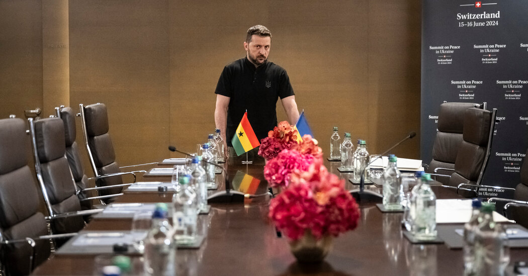 More Than 80 Nations Back Talks to Ease Path to Peace in Ukraine