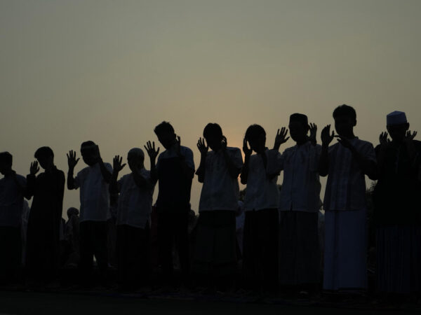 Muslims in Asia celebrate Eid al-Adha with sacrifice festival and traditional feast