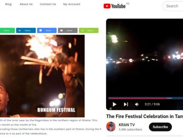 Old video of Ghana fire festival falsely linked to Kenyan tax bill protests