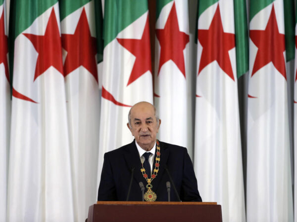 Algerian President Abdelmadjid Tebboune announces re-election campaign