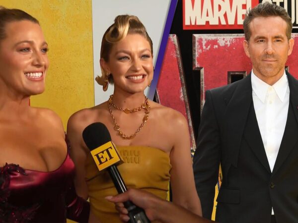 Blake Lively and Gigi Hadid Reveal Ryan Reynolds Loves Being Part of Girls' Night (Exclusive)