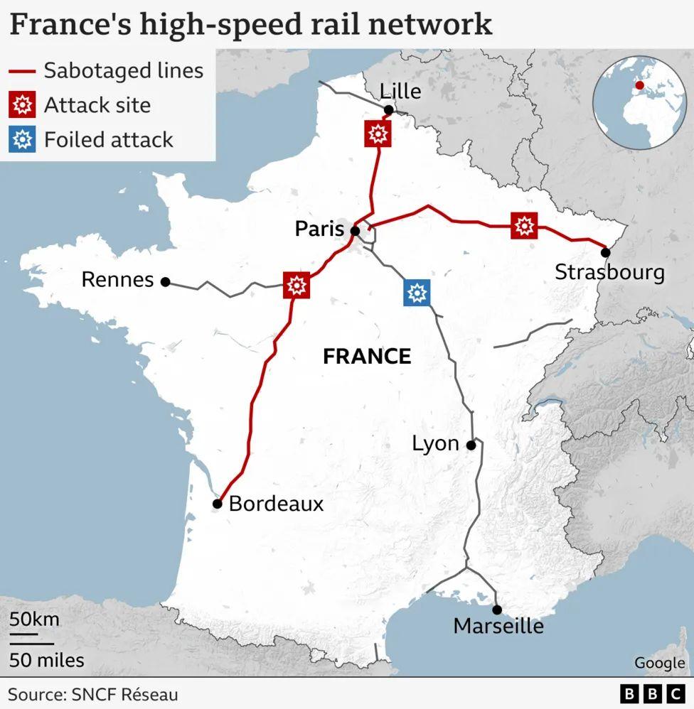 France travel disruption expected to last for days