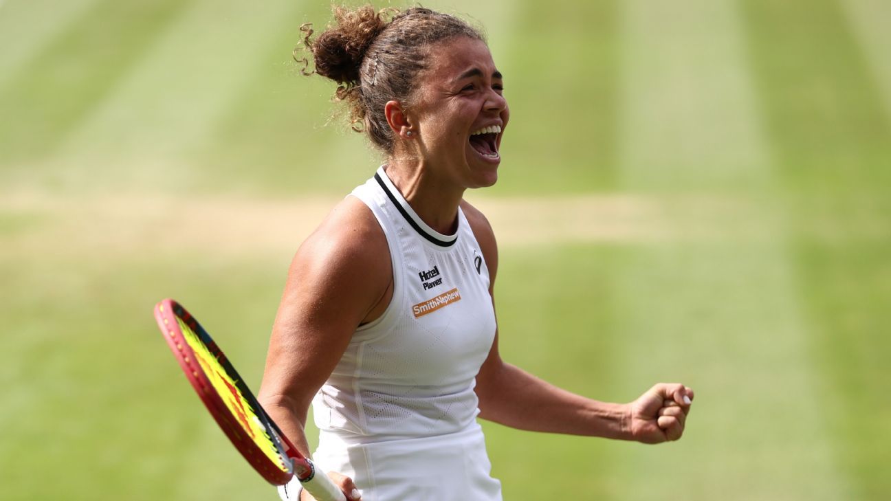 Jasmine Paolini, Barbora Krejcikova win to reach Wimbledon final