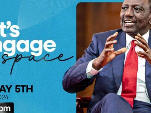 Kenyan leader faces furious young people in online debate