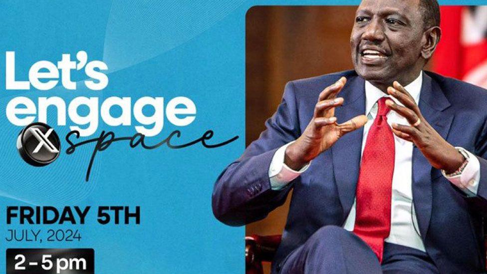 Kenyan leader faces furious young people in online debate Kenyan leader faces furious young people in online debate