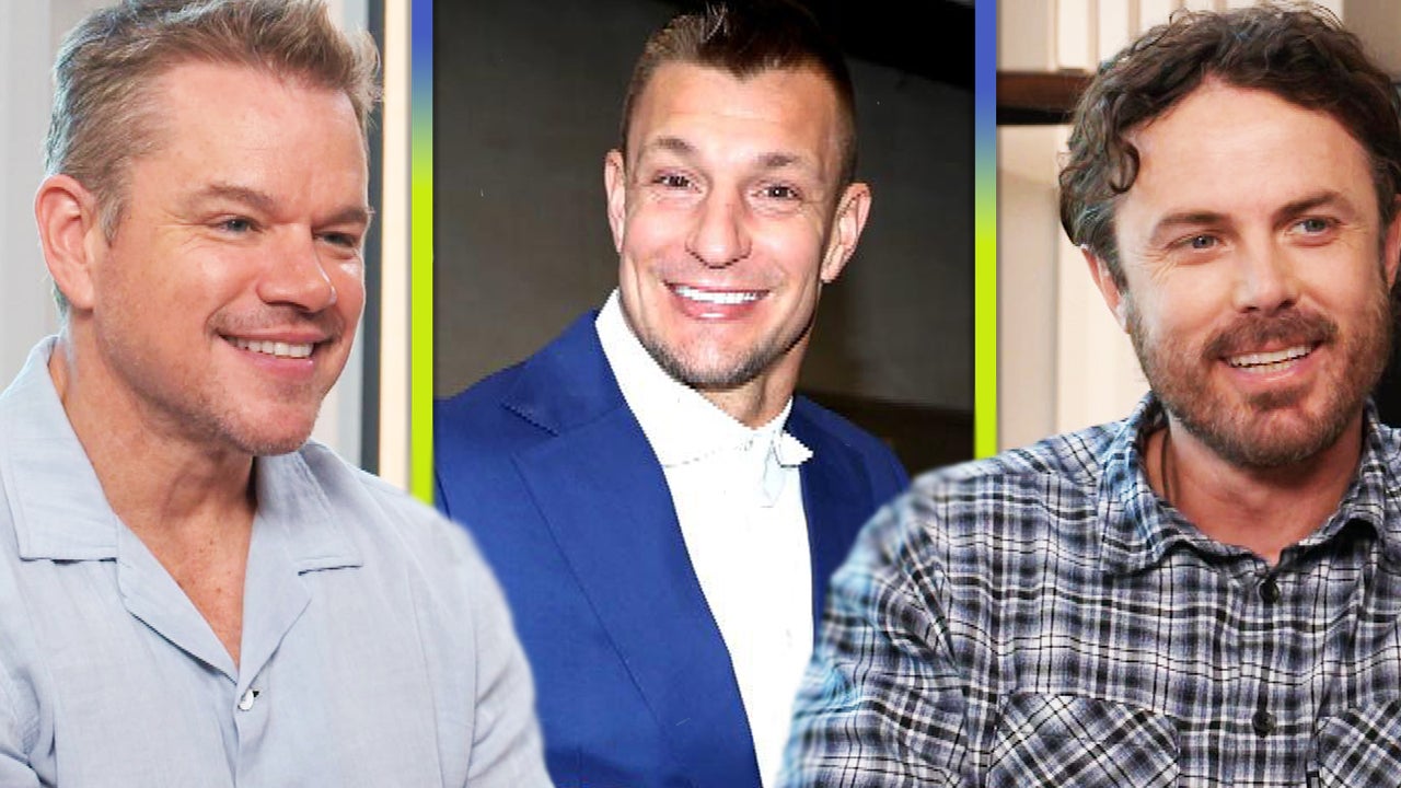 Matt Damon and Casey Affleck Share Why Rob Gronkowski Was Disappointed With 'The Instigators' Cameo Matt Damon and Casey Affleck Share Why Rob Gronkowski Was Disappointed With 'The Instigators' Cameo