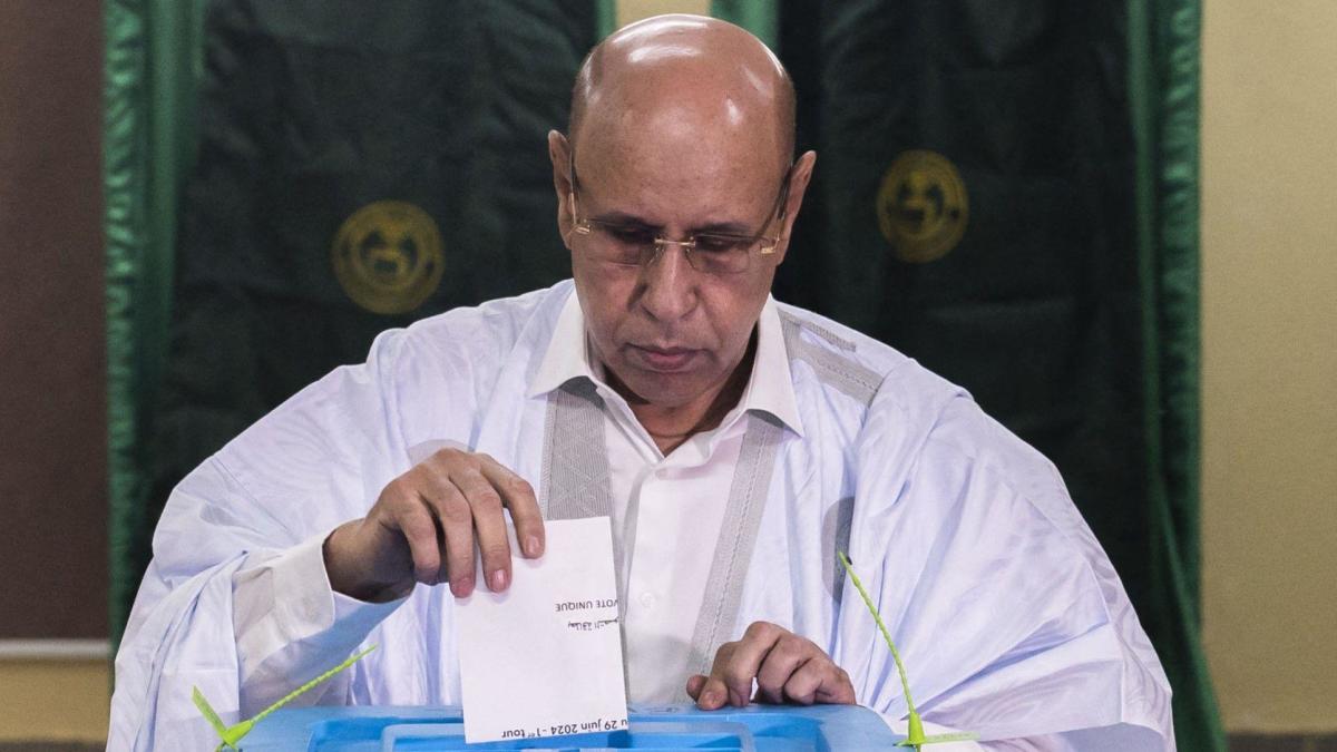 Mauritanian president wins re-election – provisional results Mauritanian president wins re-election – provisional results