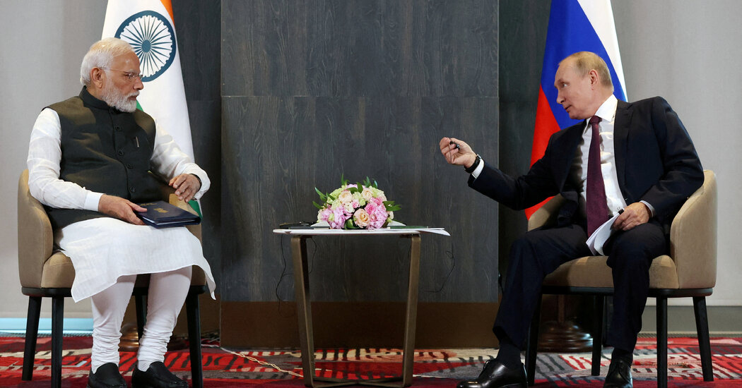 Modi to Meet Putin in Moscow as India Charts Its Own Course