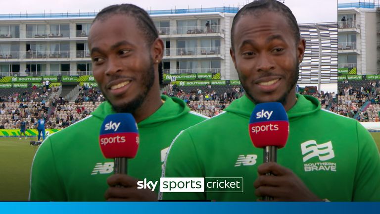 The Hundred: Jofra Archer takes wicket on debut as Southern Brave beat London Spirit in men’s competition | Cricket News The Hundred: Jofra Archer takes wicket on debut as Southern Brave beat London Spirit in men’s competition | Cricket News