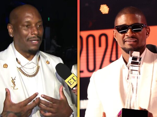 Tyrese Passionately Gives Usher His Flowers for Earning BET’s Lifetime Achievement Award (Exclusive)