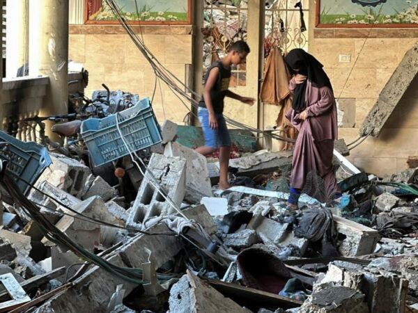 Dozens reported killed in Israeli strike on Gaza school building