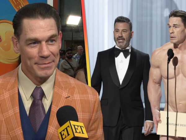 John Cena on Possibly Hosting 2025 Oscars After 'Naked' Stunt With Jimmy Kimmel (Exclusive)