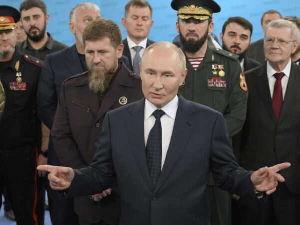 Putin makes surprise trip to Chechnya amid Ukraine’s cross-border incursion