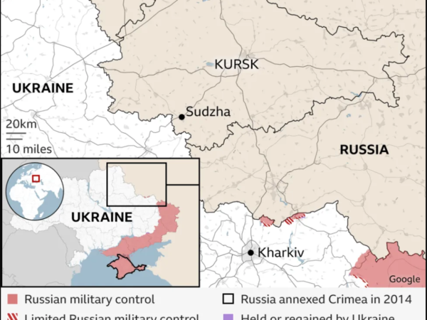 Russia struggles to repel deep incursion by Ukraine