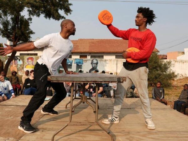 Trumpets, slaps and acrobatics: Africa’s top shots