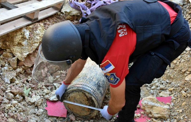 300-kilo WWI bomb removed in Belgrade 300-kilo WWI bomb removed in Belgrade