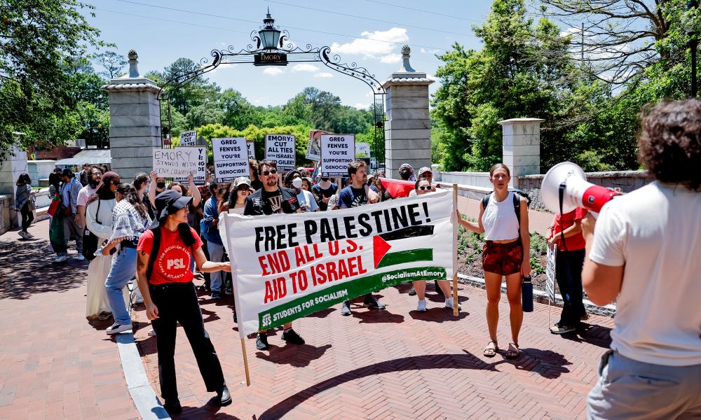 Atlanta’s Emory University targeted by anti-Palestinian group: ‘It’s scary’ Atlanta’s Emory University targeted by anti-Palestinian group: ‘It’s scary’