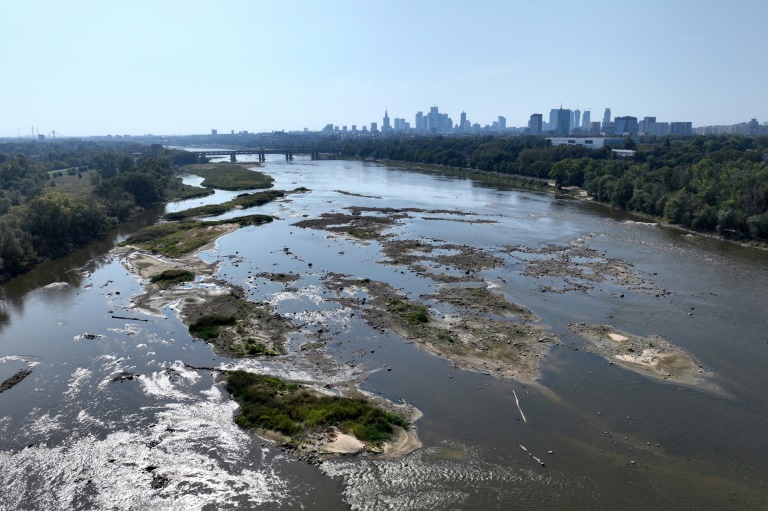 Drought sinks longest Polish river to record-low level