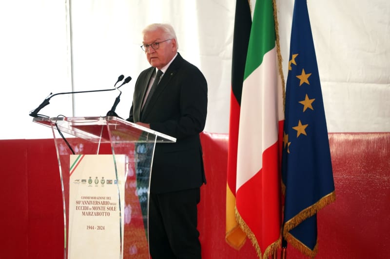 Extremism is on the rise, German president warns at WWII memorial