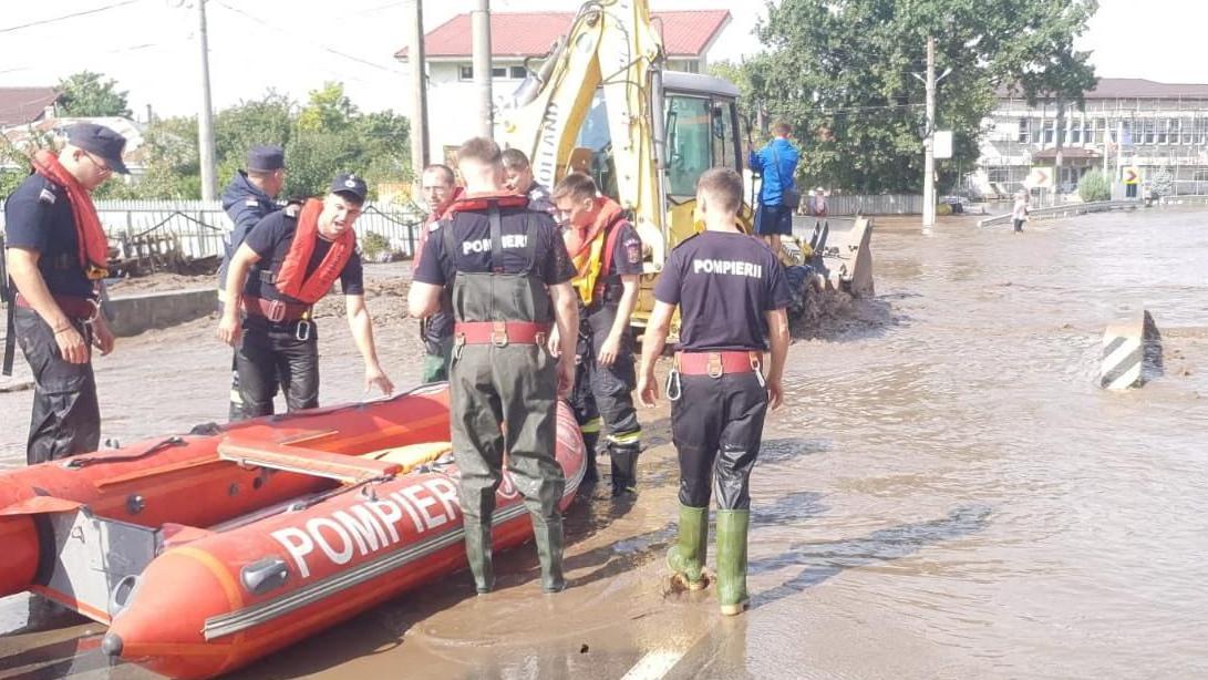 Four die in Romanian floods as rain lashes Europe Four die in Romanian floods as rain lashes Europe