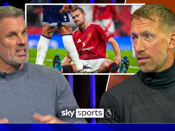 'He's out of position all the time!' | Carra unimpressed by Man Utd's De Ligt