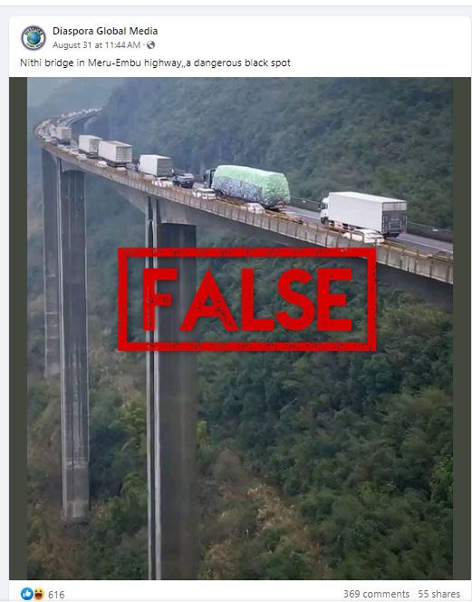 Image of Chinese viaduct falsely circulates in Kenya as accident ‘black spot’ Image of Chinese viaduct falsely circulates in Kenya as accident ‘black spot’