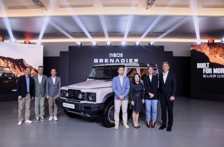 INEOS Grenadier launches in China