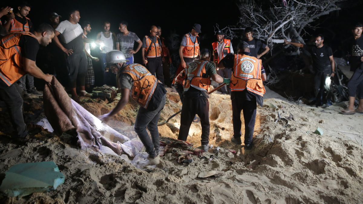 Israeli strikes kill 40 in Gaza safe zone, Hamas-run authorities say