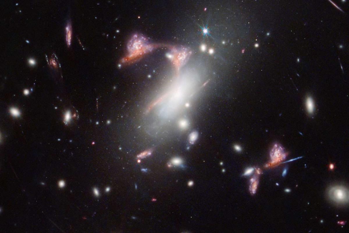 NASA Telescope Finds ‘Distorted’ Galaxy That Looks Like a Question Mark