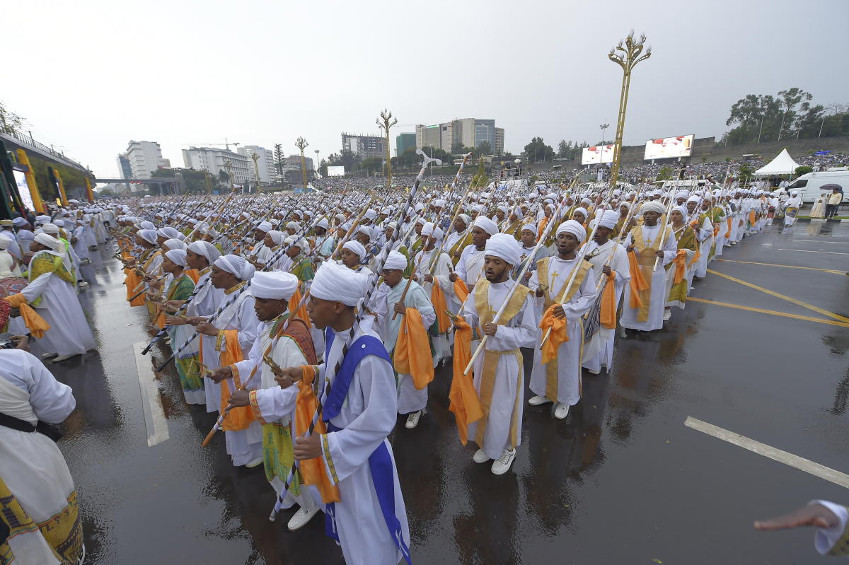 Thousands gather in Ethiopia’s capital to celebrate a religious festival. Many are thinking of peace Thousands gather in Ethiopia’s capital to celebrate a religious festival. Many are thinking of peace