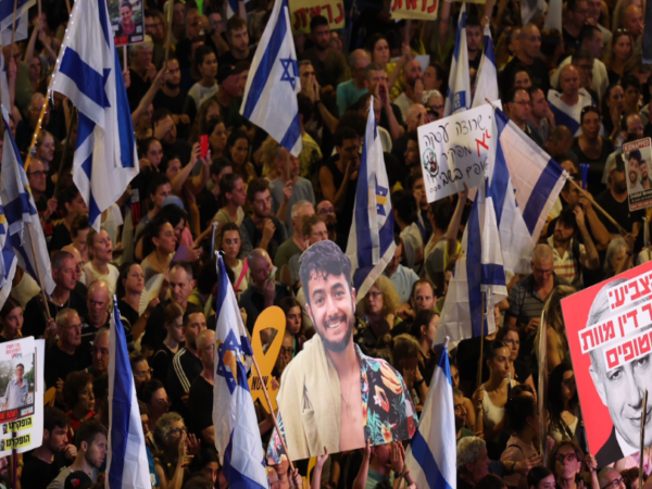 Thousands protest in Israel over hostage deaths, as union calls general strike Thousands protest in Israel over hostage deaths, as union calls general strike