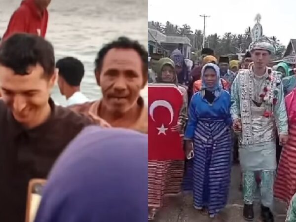 Turkish man flies to Indonesia to meet and marry long-distance girlfriend of 2 years