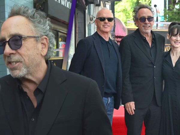 Watch Tim Burton React to Winona Ryder and Michael Keaton's Speeches at His Walk of Fame Ceremony
