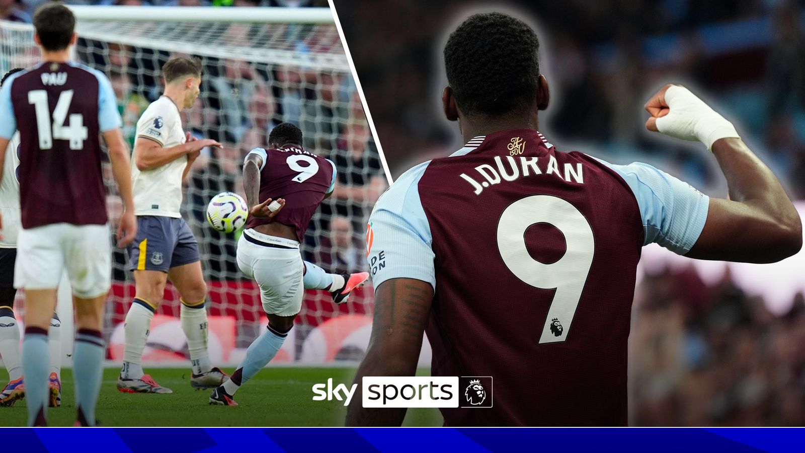 Aston Villa's super sub! How Duran has made a reputation this season… Aston Villa's super sub! How Duran has made a reputation this season…