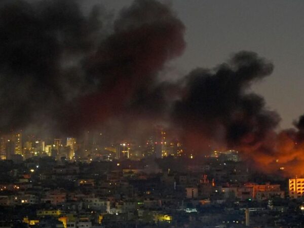 Blasts heard in Lebanon as Israel vows to hit Hezbollah’s financial sites