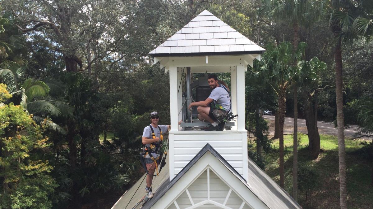 Church bell rings after 150 years of silence Church bell rings after 150 years of silence
