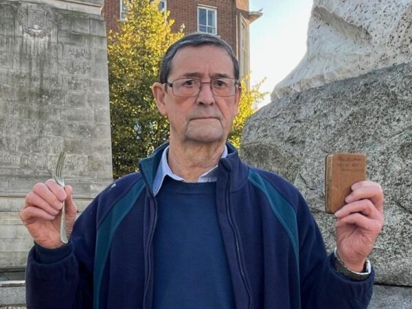 Dad’s WW2 fork found 84 years after last meal